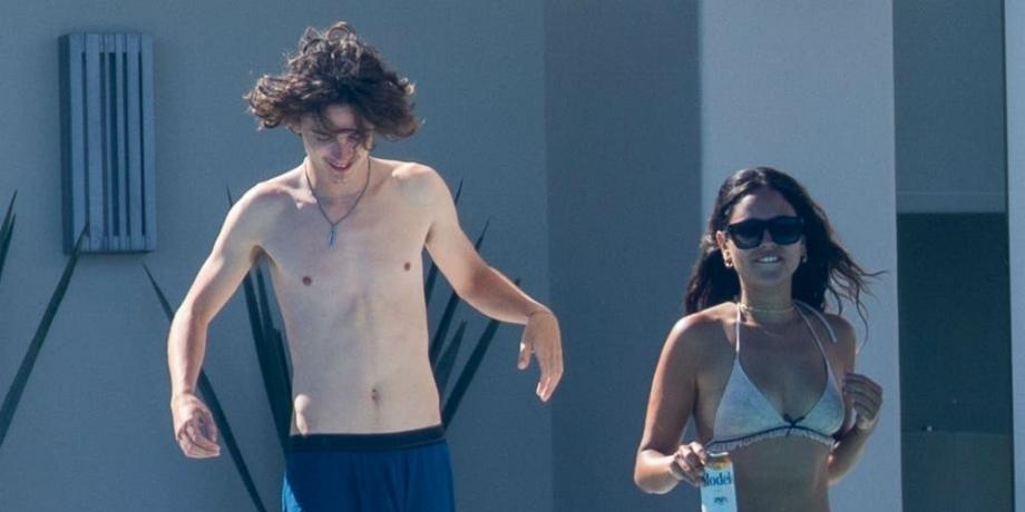 Timothée Chalamet fue fotografiado en México con la modelo y actriz Eiza González, conocida en Hollywood por su participación en los films Baby Driver y Hobbs y Shaw