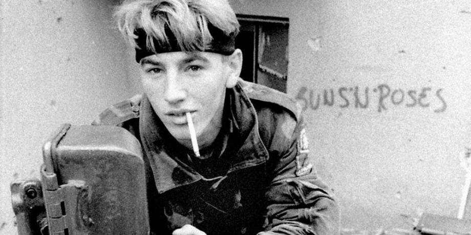 Petar tenía 19 años en el momento de este célebre retrato, que le dio fama sin que él la quisiera