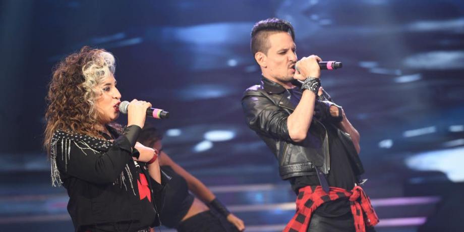 Rodrigo Tapari y Rocío Quiroz brillaron con su versión de