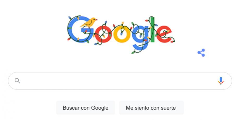 El doodle del 1 de diciembre anticipa las fiestas de fin de año