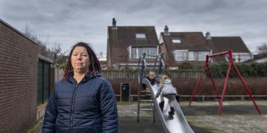 Vanessa van Ewijk recurrió a un donante de esperma para sus dos hijos, en Lisserbroek, Holanda