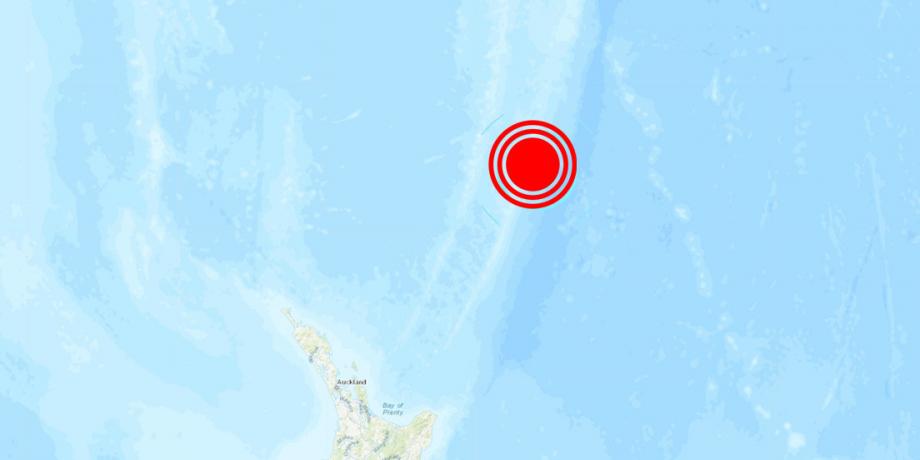 Terremoto de magnitud 6,3 en las islas Kermadec