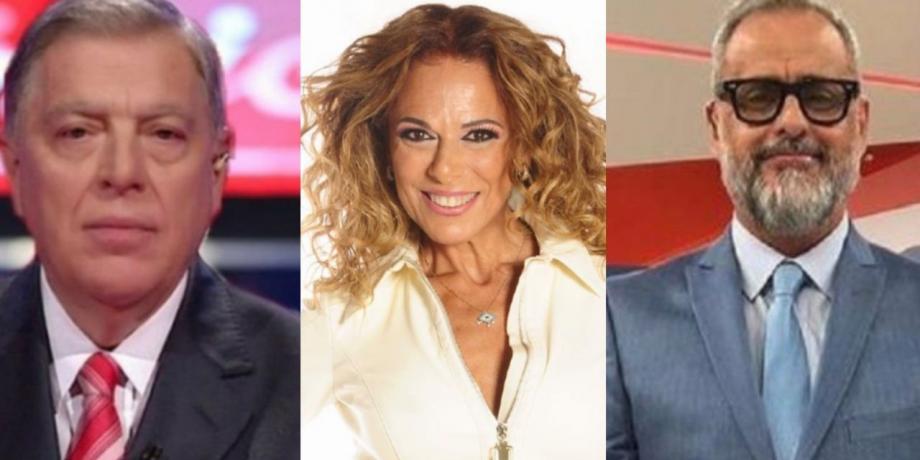 Santo Biasatti, Iliana Calabró y Jorge Rial