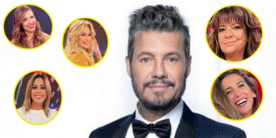 Marcelo Tinelli y las angelitas