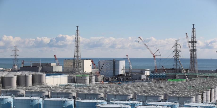 Depósitos de agua radiactiva en el central nuclear Fukushima, Japón, el 25 de febrero de 2016.