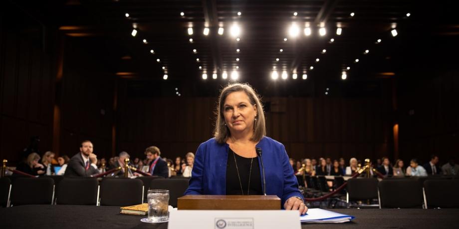 La subsecretaria para Asuntos Políticos del Departamento de Estado de EE.UU., Victoria Nuland, el 20 de junio de 2018, en Washington, EE.UU.