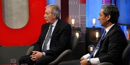 Asunción de Elías Suárez como Gobernador y Carlos Silva Neder como Vicegobernador