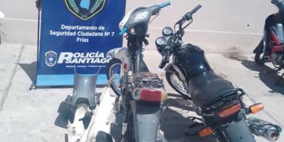 Detención de un sospechoso por el robo de dos motocicletas en la ciudad