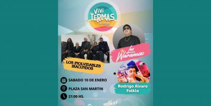 Viví Termas en Verano 2026: Música, Folklore y Diversión en Las Termas de Río Hondo