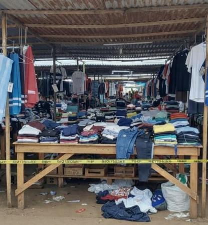 Delincuentes sustrajeron mercancía en Feria de Gallo en Las Termas de Río Hondo