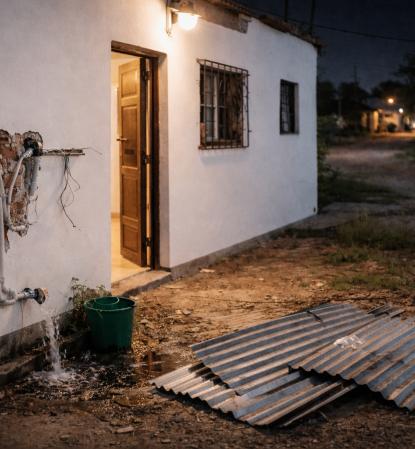 Villa Balnearia: Robo y vandalismo en vivienda de Las Termas de Río Hondo