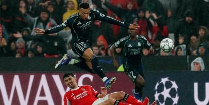 Benfica Triunfa sobre Real Madrid y Avanza a 16avos en la Champions League