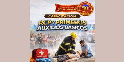 Asociación de Bomberos de Las Termas de Río Hondo ofrece curso de primeros auxilios