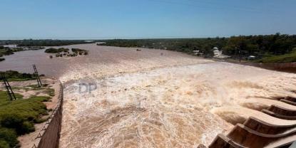 Alerta amarilla en el Frontal de Las Termas de Río Hondo por reducción del caudal