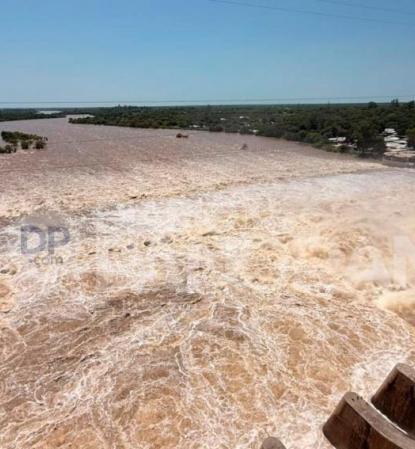 Alerta amarilla en el Frontal de Las Termas de Río Hondo por reducción del caudal