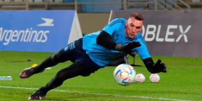 Franco Armani retoma entrenamientos mientras River planifica su regreso