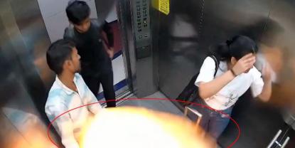 Explosión de globos de cumpleaños en ascensor causa lesiones en tres personas