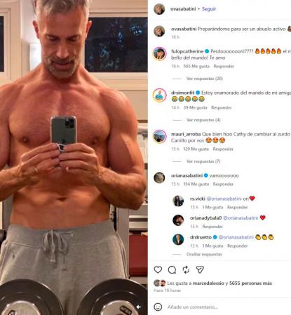 Ova Sabatini y su impactante selfie que desata elogios en redes sociales