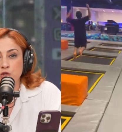 Indignación de María Julia Oliván por el trato a su hijo en sala de juegos