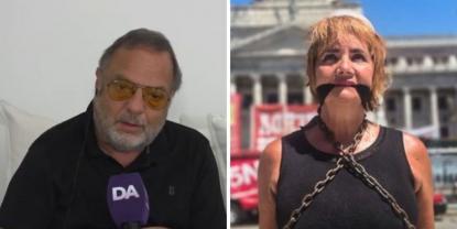 Baby Etchecopar critica la protesta de Nancy Pazos frente al Congreso