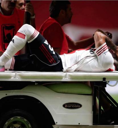 River Plate enfrenta una crisis: Portillo sufre grave lesión en la rodilla