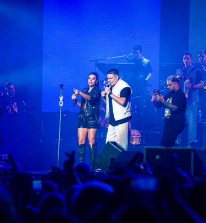 La Banda de Carlitos y Euge Quevedo deslumbran en el Movistar Arena