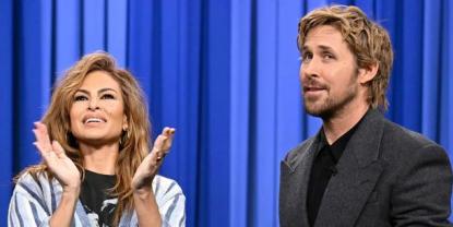 Ryan Gosling sorprende a Eva Mendes en su cumpleaños en The Tonight Show