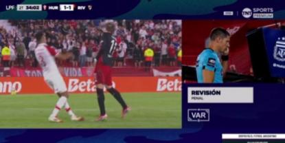 Doble expulsión en el partido Huracán vs River: Colidio y Carrizo sancionados