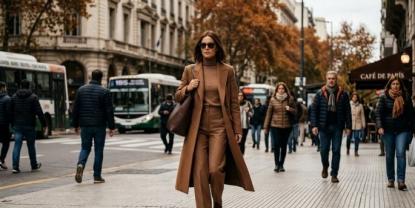El marrón café se convierte en el color predominante de la moda otoño 2026
