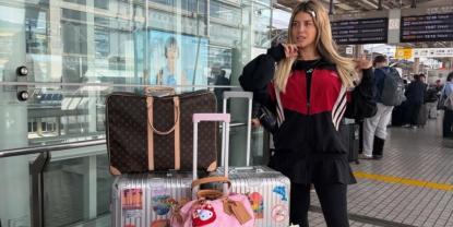 Wanda Nara regresa al país con 18 valijas y anuncia nuevos proyectos profesionales
