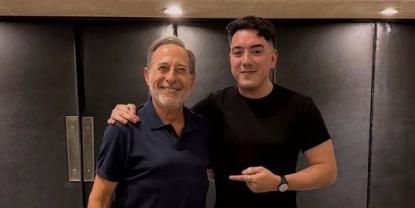 Iván Ramírez realiza su sueño: imitación de Francella en evento privado