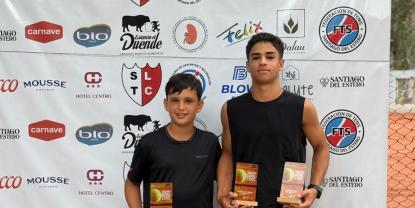 Éxito rotundo en la segunda fecha del torneo Regional de tenis en Santiago