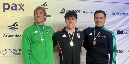 Matías Sosa González Obtiene Medalla de Bronce en 100 Metros Pecho