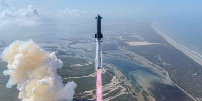 Éxito de SpaceX en el vuelo de prueba de la nave Starship V3