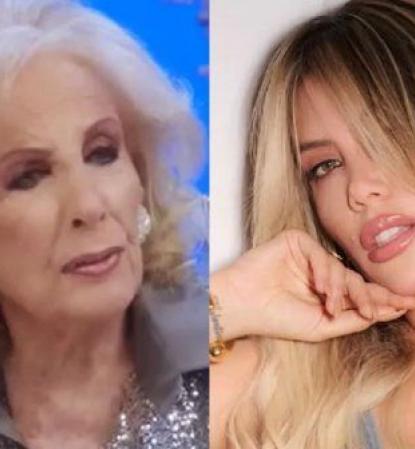 Wanda Nara confirma su participación en la mesa de Mirtha Legrand