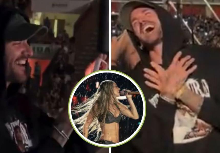 Rodrigo de Paul y su controvertida asistencia al recital de Tini Stoessel