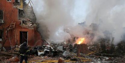 Rusia ejecuta un bombardeo masivo con drones sobre Ucrania
