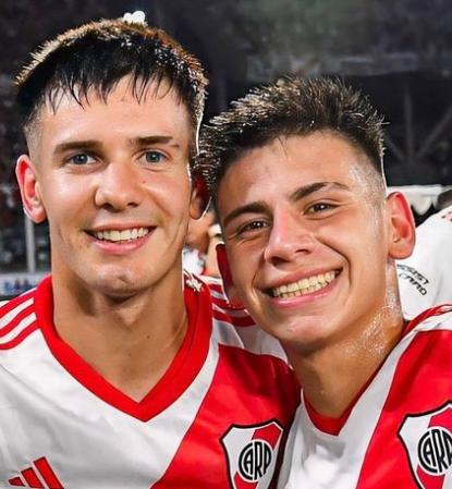River Plate busca repatriar a las promesas Mastantuono y Echeverri