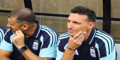Scaloni se toma tiempo para decidir el reemplazo de Balerdi