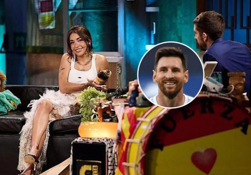 María Becerra expresa su admiración por Messi y revive un momento viral