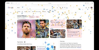 Google Argentina Celebra Récord Históricos de Lionel Messi con Interacción Especial