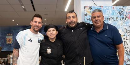 Celebración en la Selección Argentina: Cumpleaños de Messi y sus Colaboradores