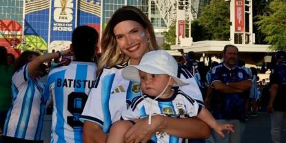 Eva Bargiela y su bebé enfrentan contratiempos en el Mundial 2026