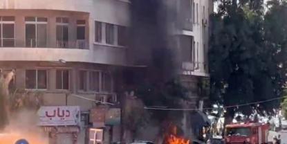 Explosiones en Damasco durante la visita de Emmanuel Macron: 18 heridos reportados
