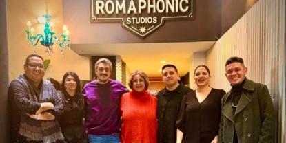 Los Videla producen música cuyana en estudios Romaphonic con grandes artistas