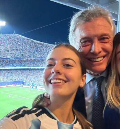 Mauricio Macri y su familia celebran el triunfo de Argentina en el Mundial 2026