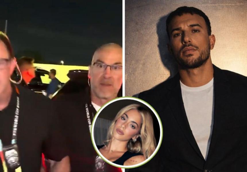 Agresión a Martín Salwe por seguridad de Tini Stoessel en Kansas