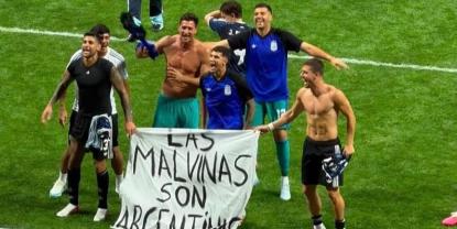 Homenaje conmovedor de la Selección Argentina a los Veteranos de Malvinas