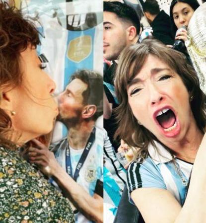 Naomi Grossman Expresa Su Apoyo a Argentina y Su Pasión por La Mona Jiménez