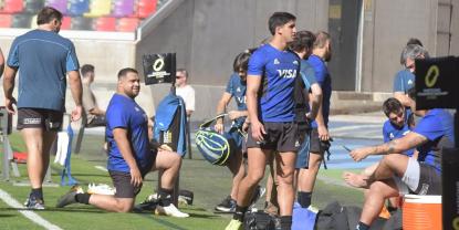 Los Pumas concluyen su entrenamiento previo al partido crucial